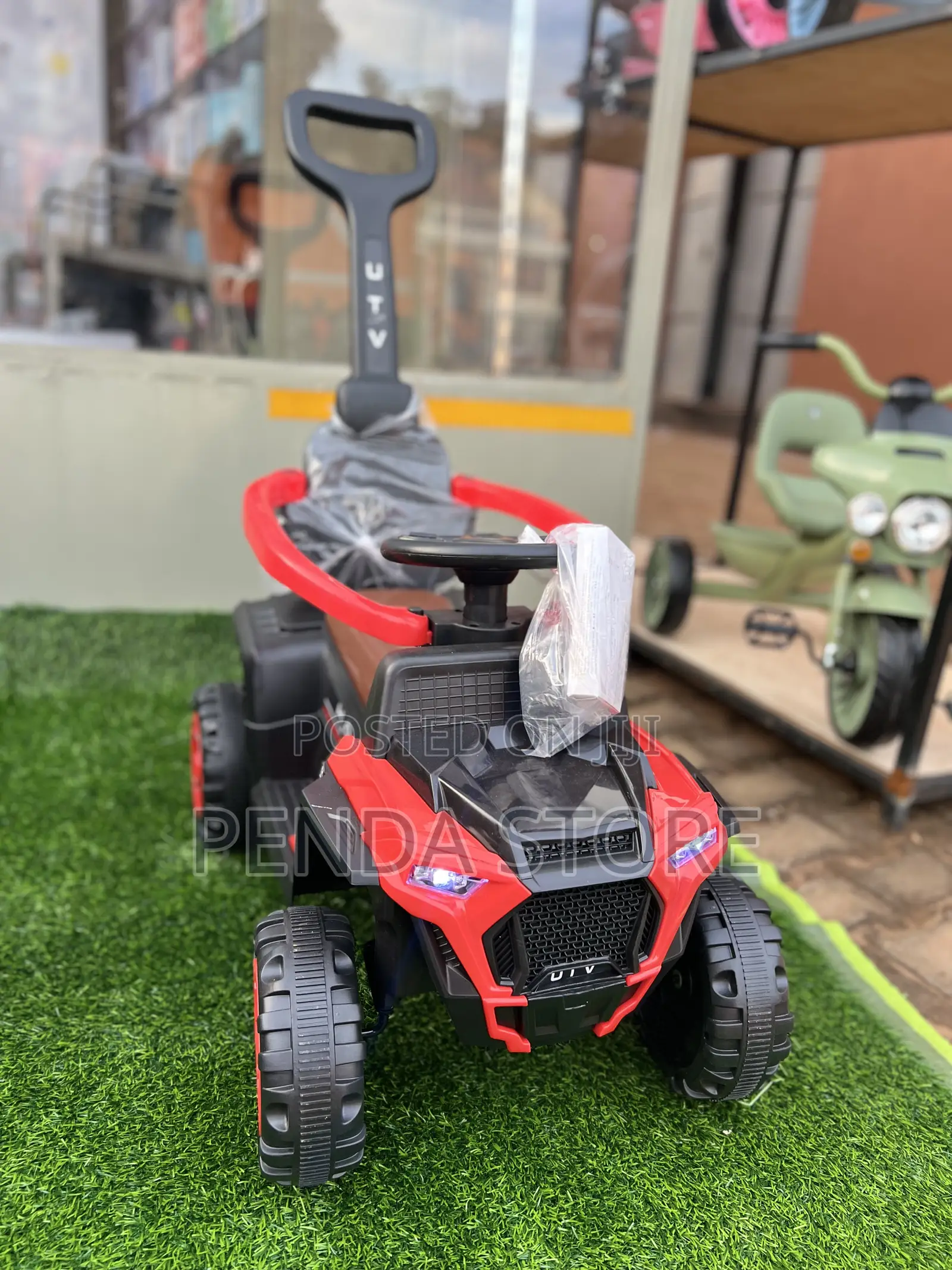 Electric Push Car for Babies With Remote – Powered Kids Vehicle