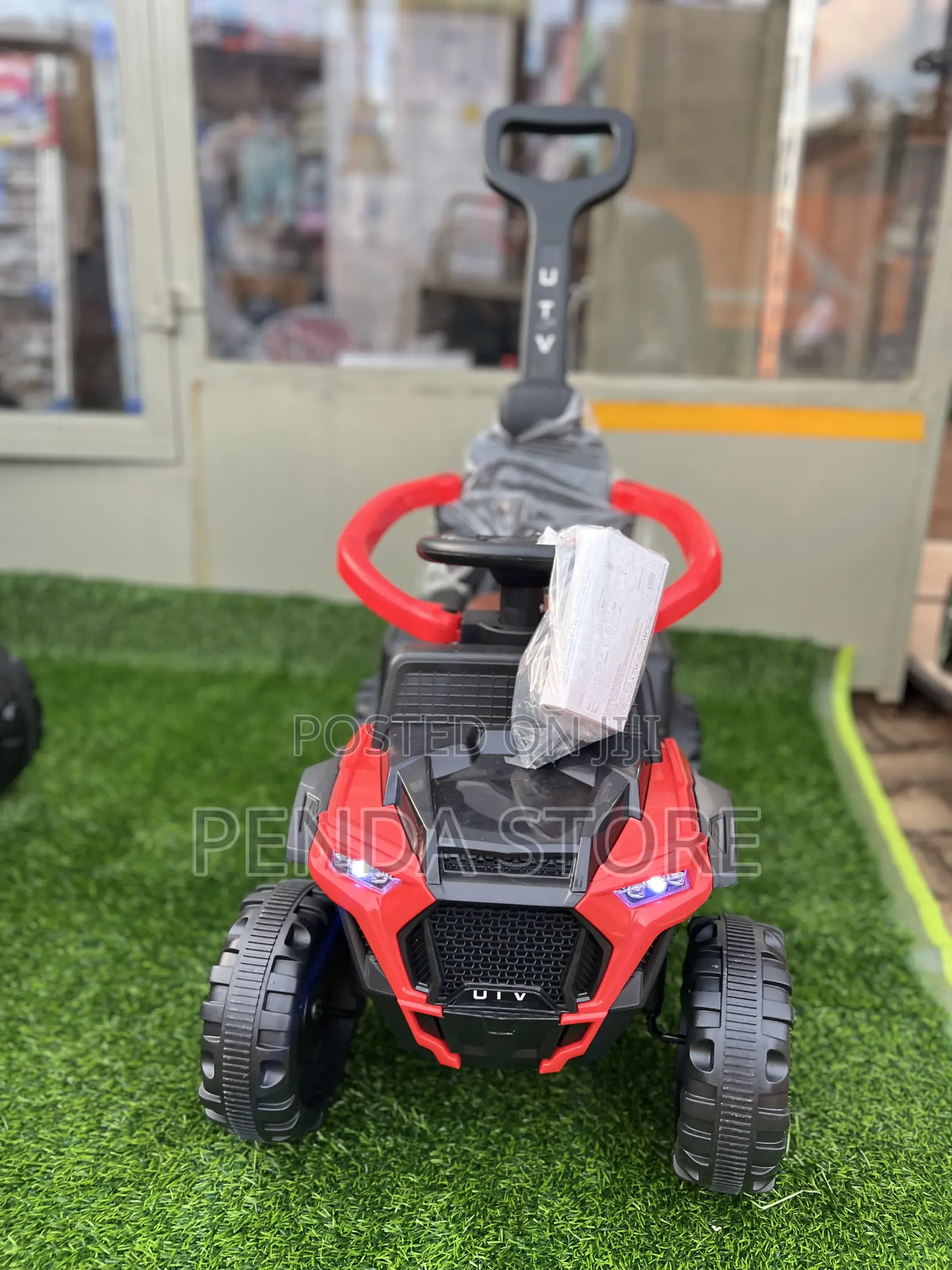 Electric Push Car for Babies With Remote – Remote Steering Ride
