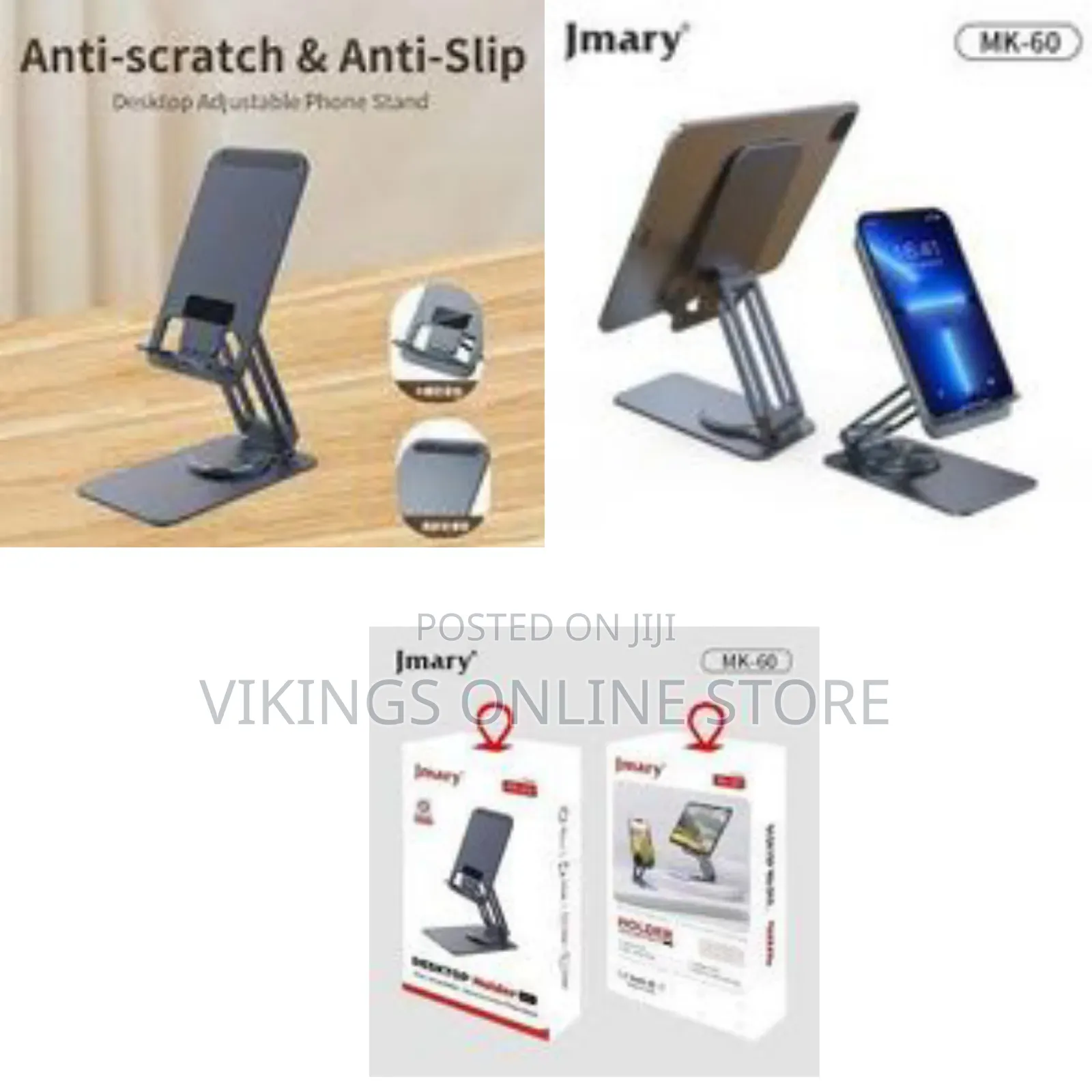 Jmary Mk-60 Rotating Stable and Antiskid Wide Compatibility Foldable