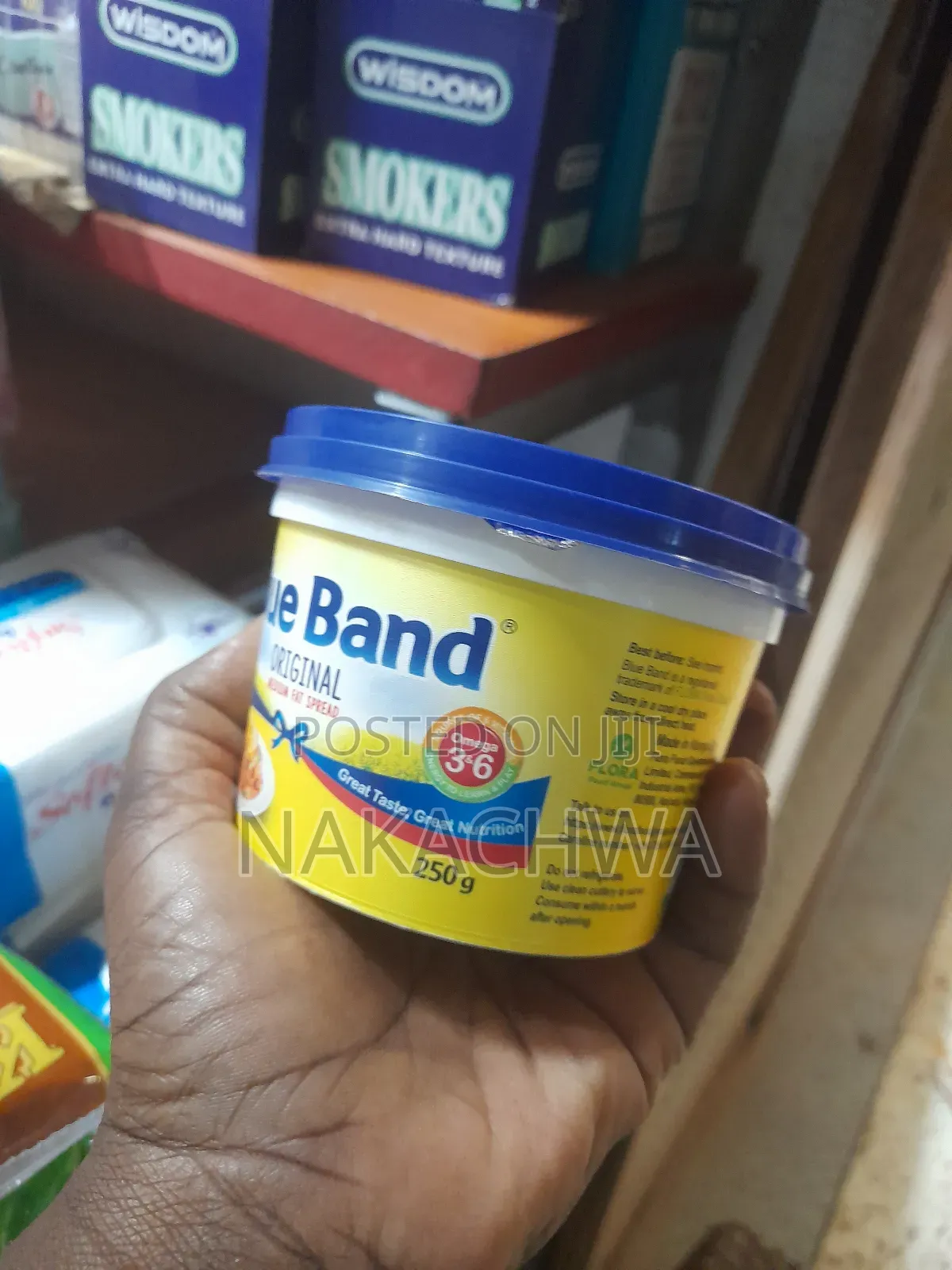 Acarton of Blue Brand of 250g