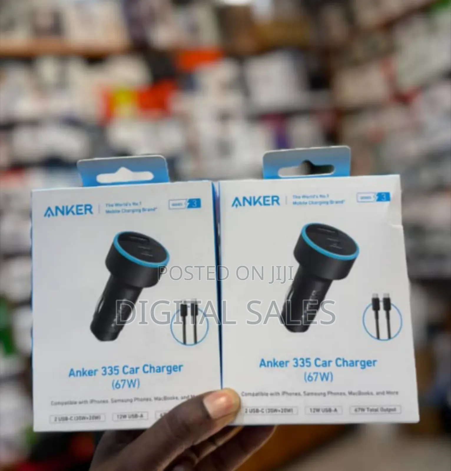 Anker 335 Car Charger 67w