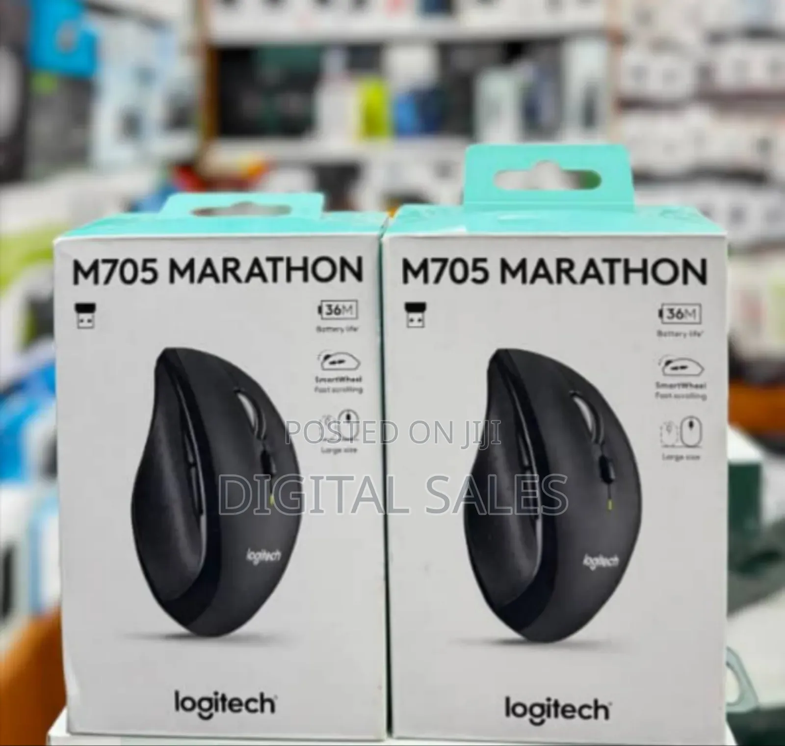 Logitech M705 Marathon Wireless Mouse