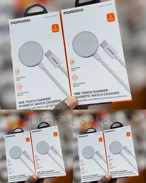Porodo One Touch Magnetic Watch Charger