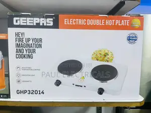 Geepas Electric Double Hotplate