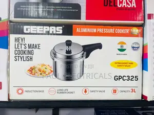 Geepas Aluminium Pressure Cooker