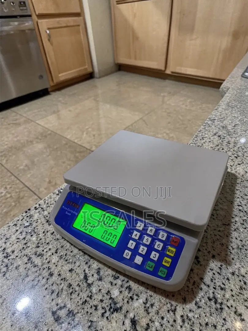 Gray Digital Weighing Scale 30kg Kitchen Weigh Digital Weighing Scale