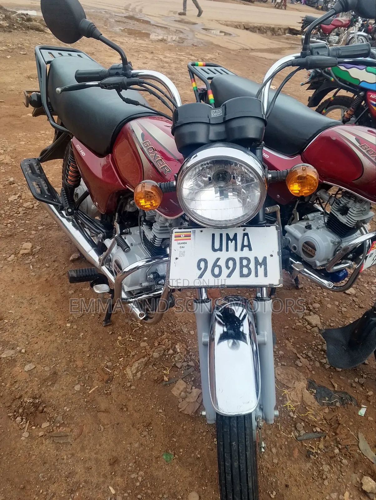 Bajaj Boxer 100 2025 Red