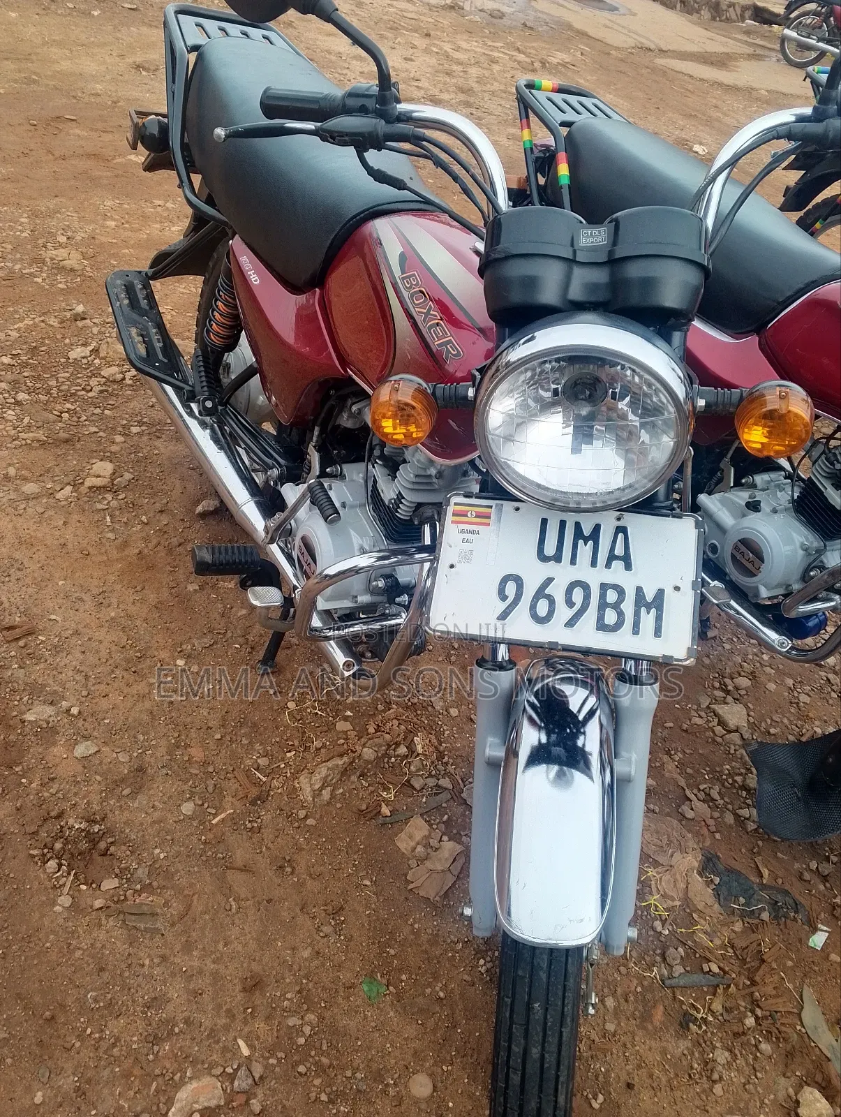 Bajaj Boxer 100 2025 Red