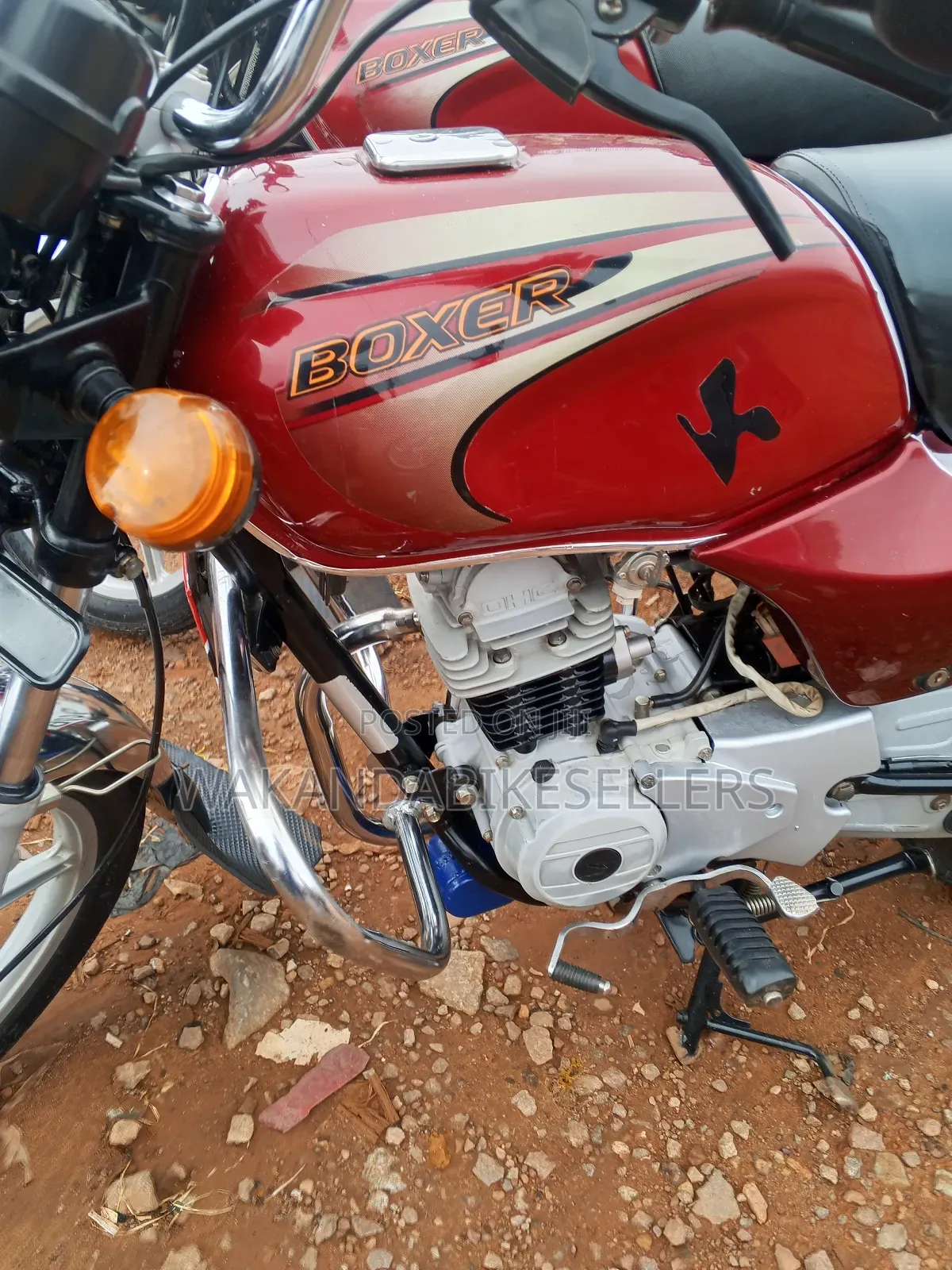 Bajaj Boxer 100 2024 Red
