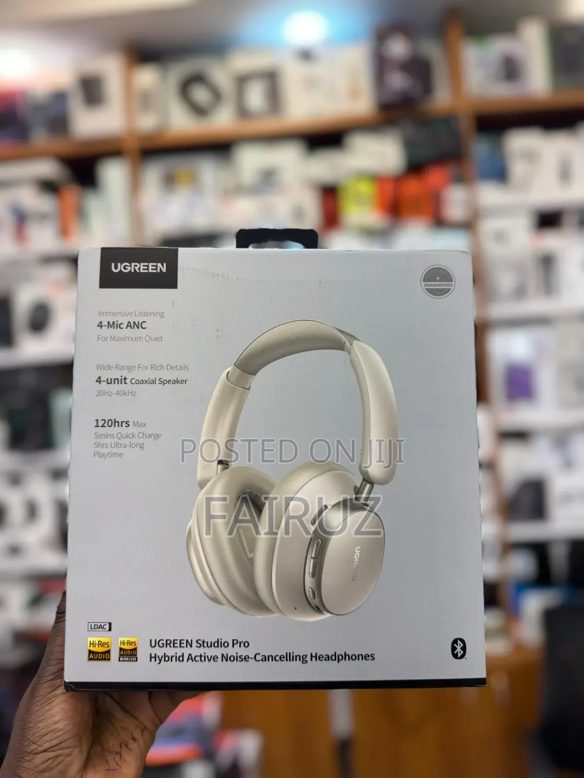 Ugreen Hp206 Studio Pro Hybrid Active Noise-Cancelling (Anc) Headphone