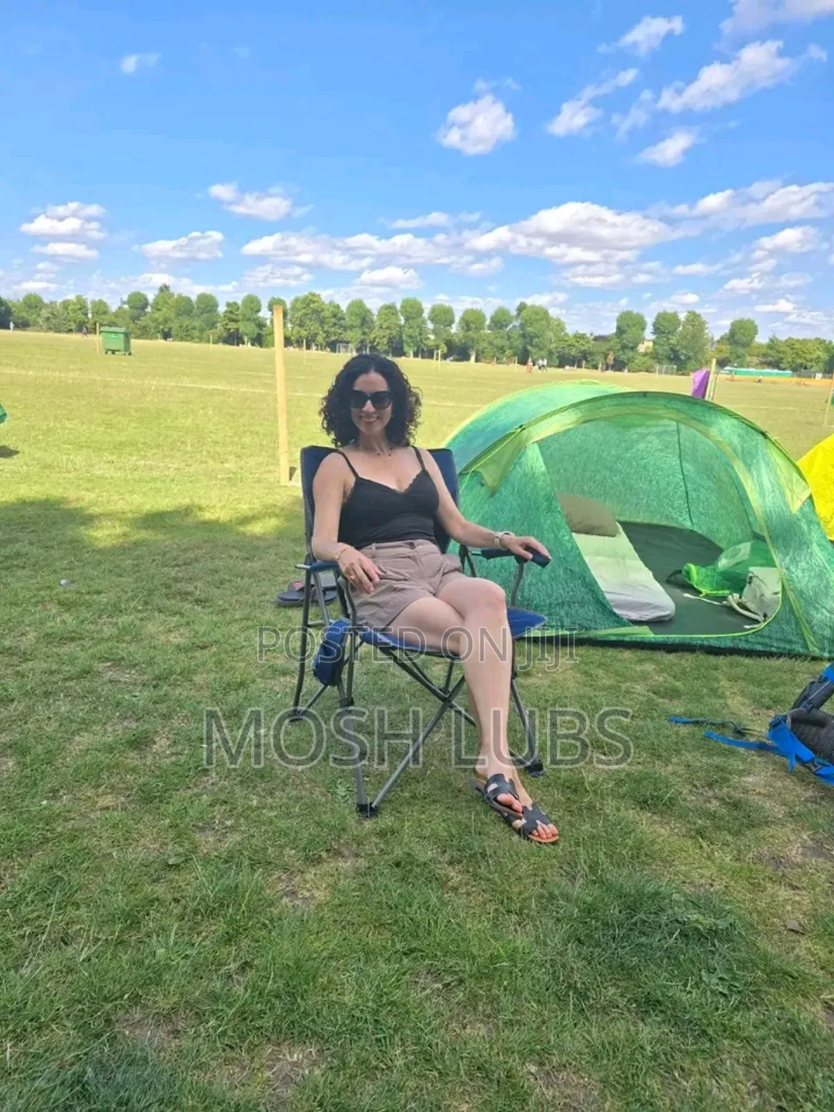 Outdoors Inclinable Chair With Arms