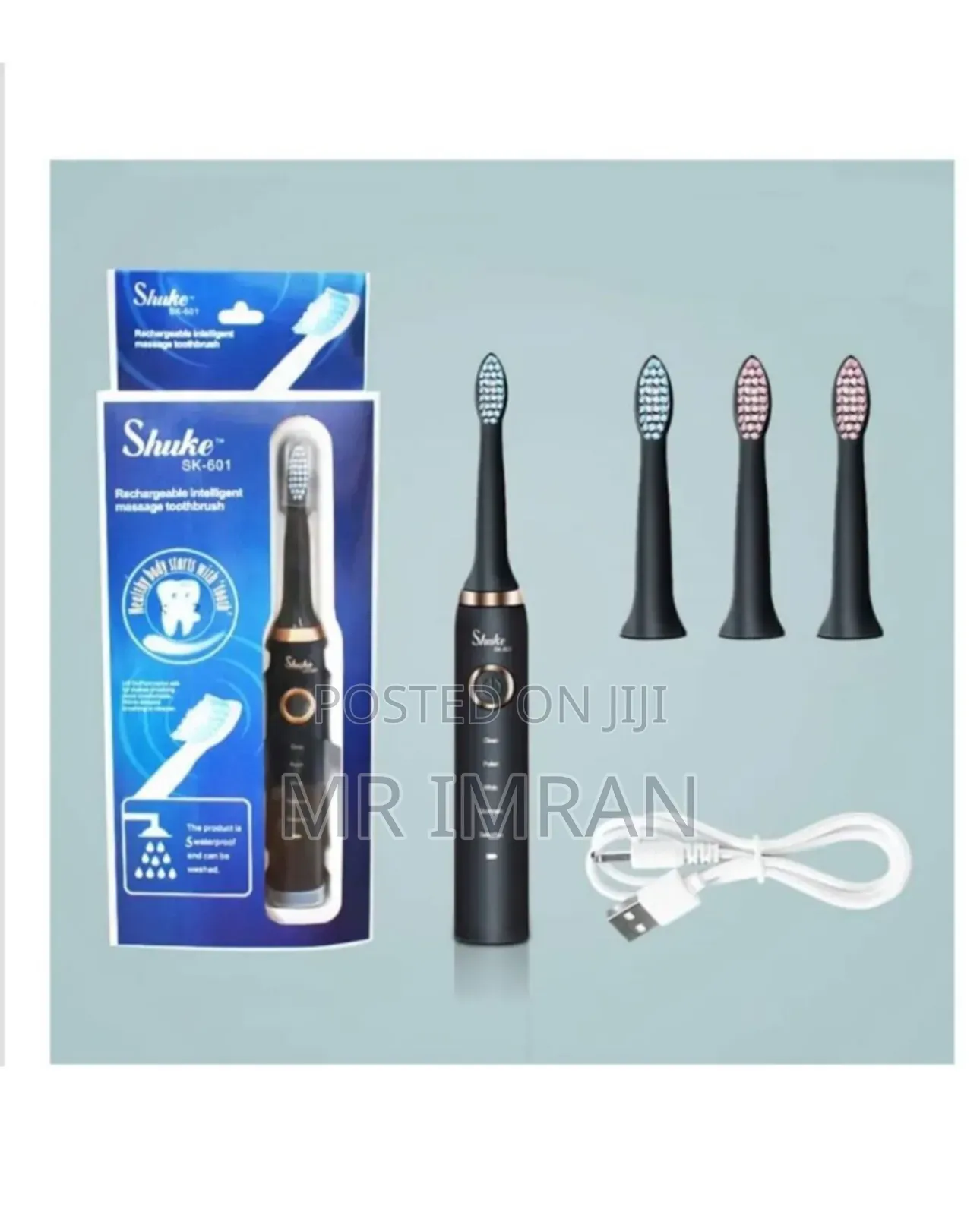 Shuke Sk-601 Rechargeable Intelligent Massage Toothbrush