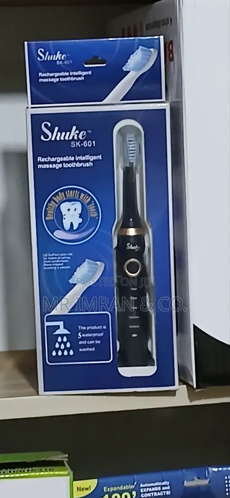 Shuke Sk-601 Rechargeable Intelligent Massage Toothbrush