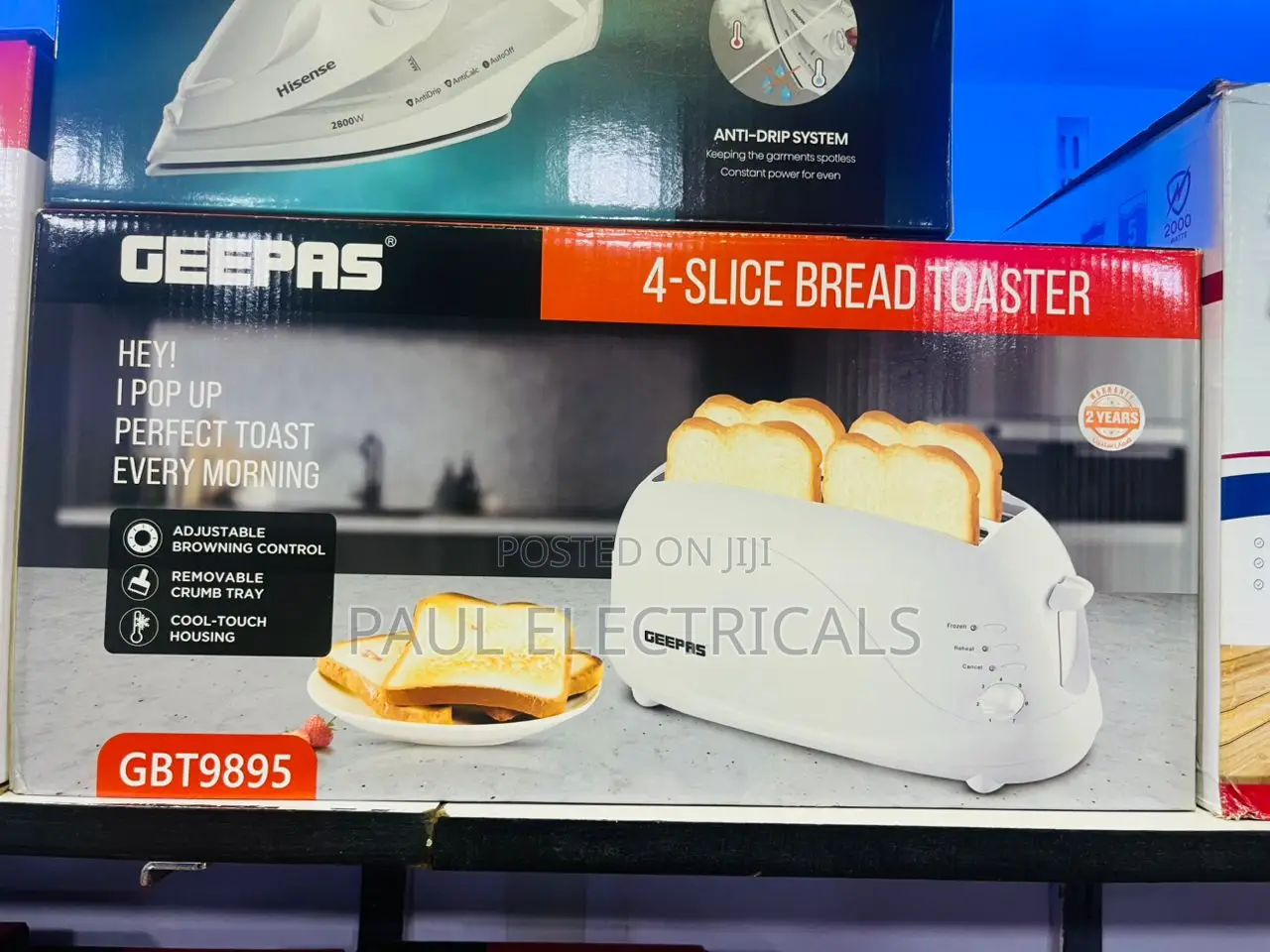Geepas Slice Bread Toaster