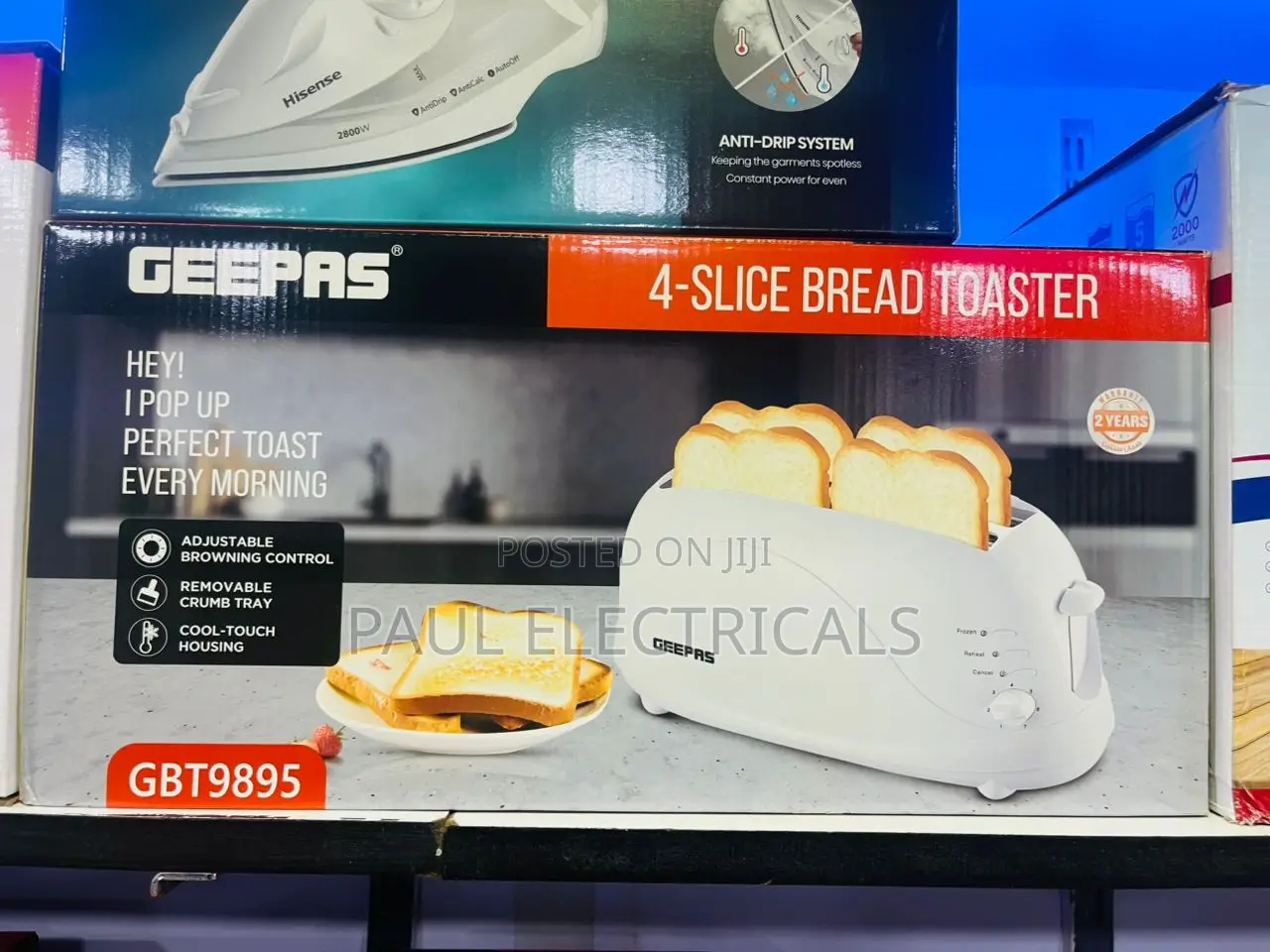 Geepas Slice Bread Toaster