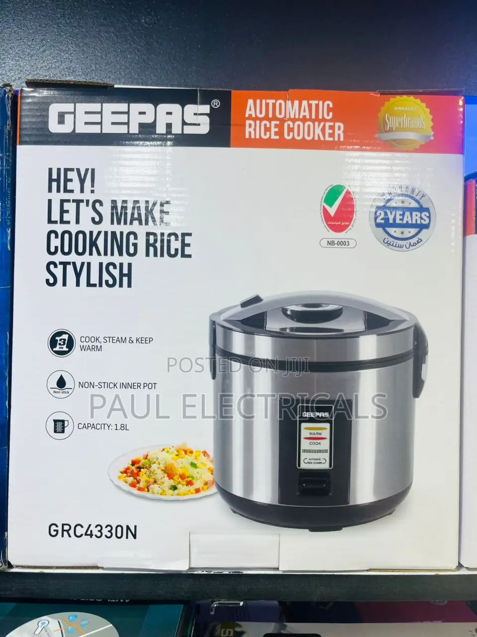 Geepas Rice Cooker