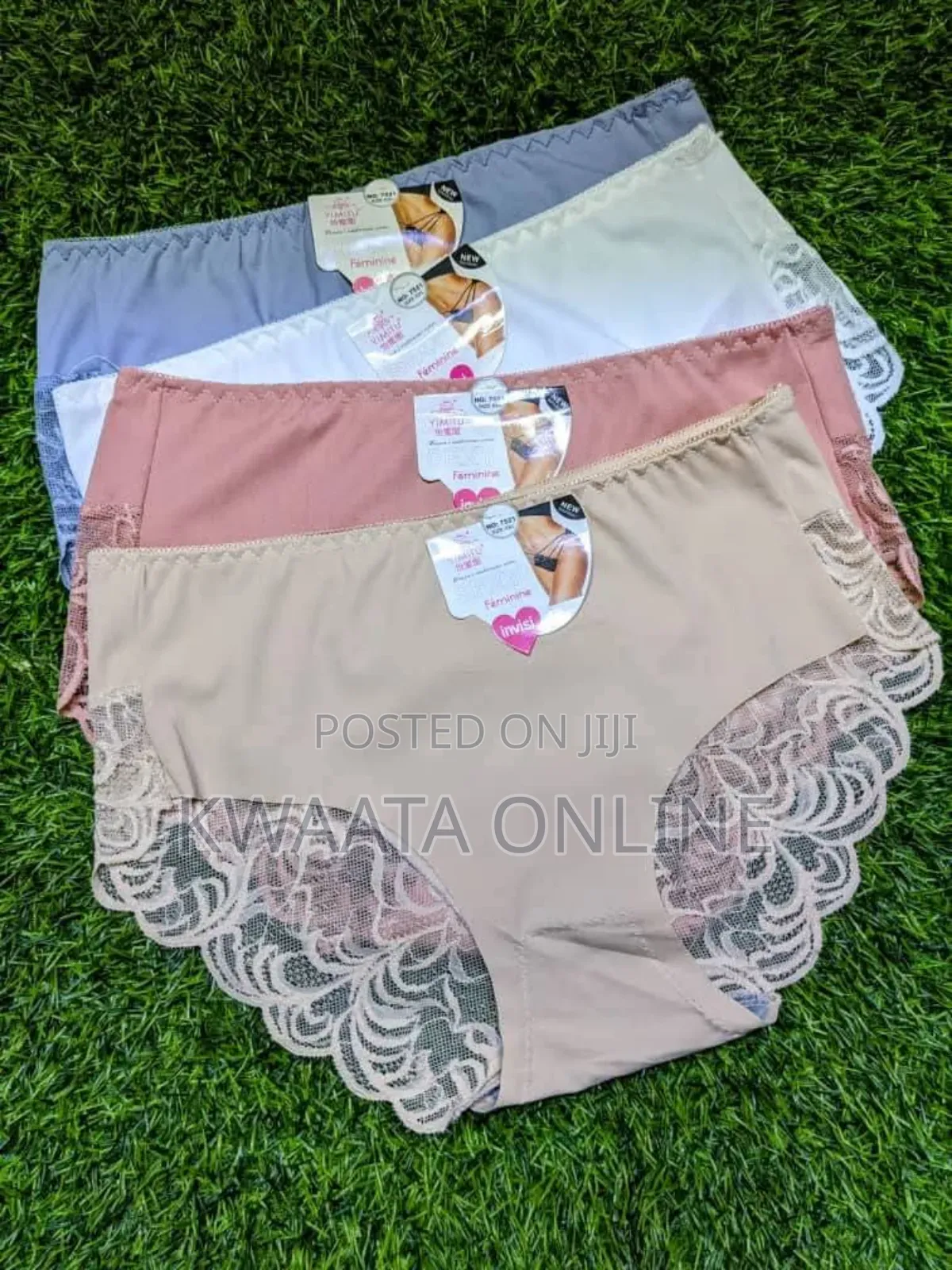 6 Pieces Womens Underwear Invisible Seamless Lace Underwear Panties