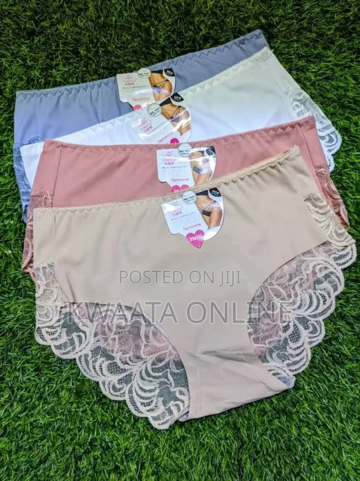 6 Pieces Womens Underwear Invisible Seamless Lace Underwear Panties