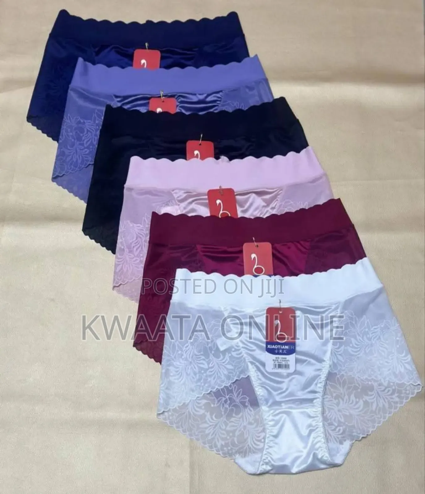 6 Pieces Womens Underwear Invisible Seamless Lace Underwear Panties