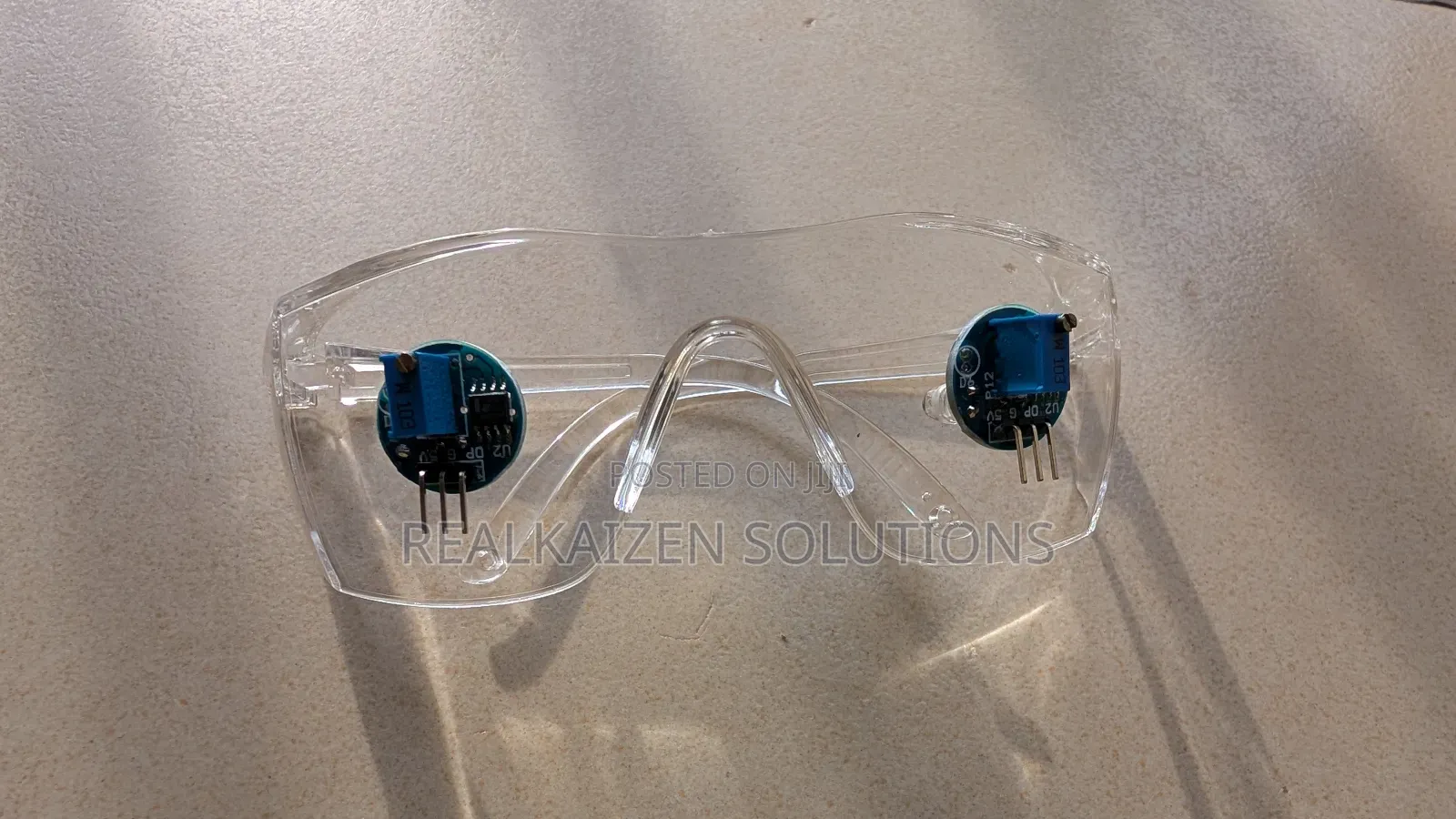 Wearable Ir Detection Dual Eye Blink Sensors With Goggles