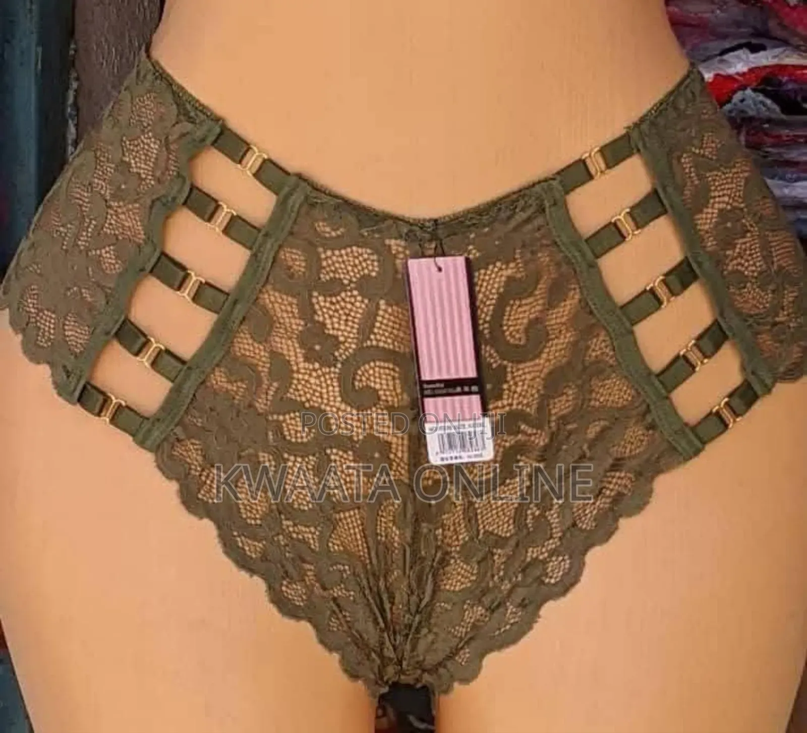 6piece Seamless Lace Thongs Underwear Breathable Comfort Panty