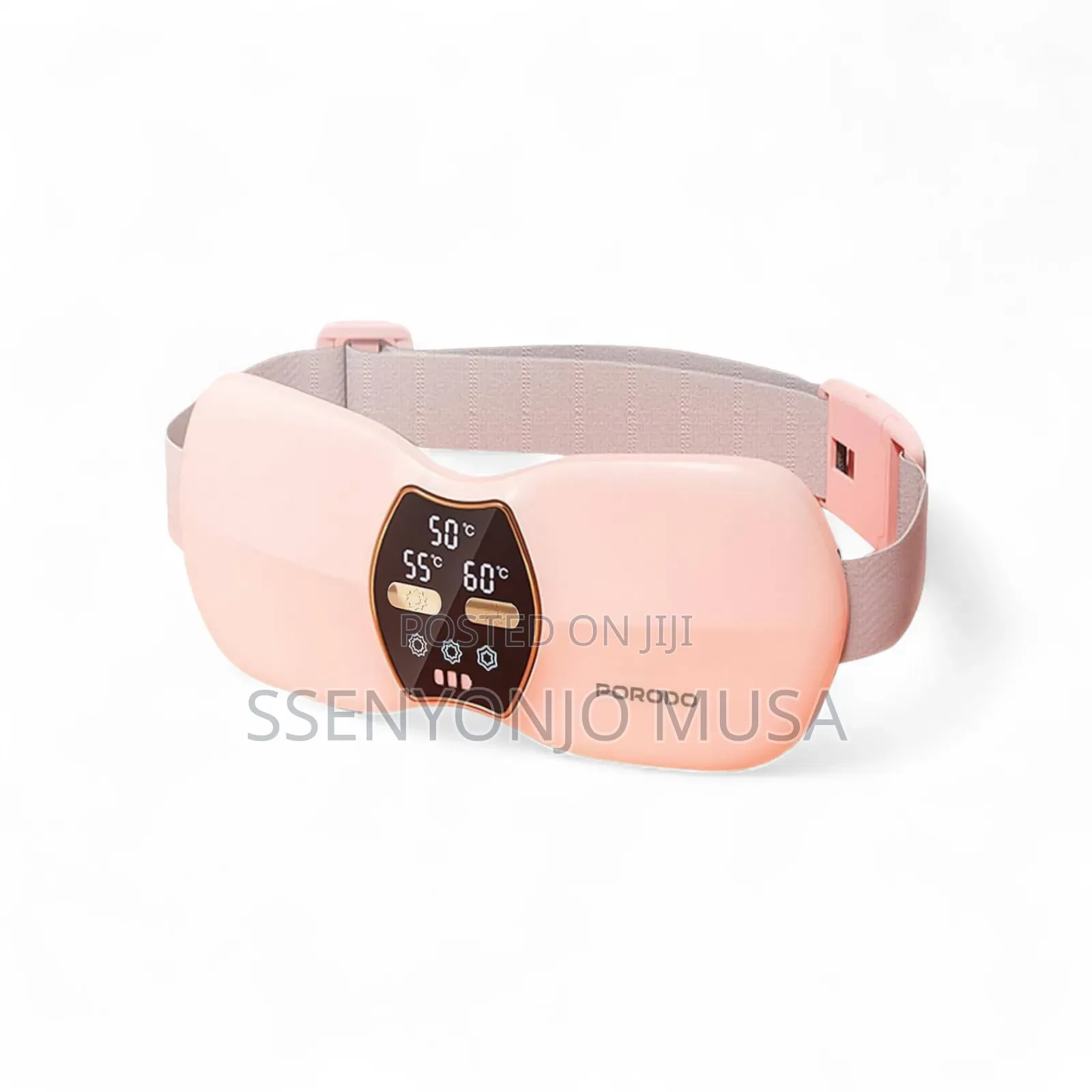 Porodo Rechargeable Cramps Waist Belt Massager With Heat Vibration