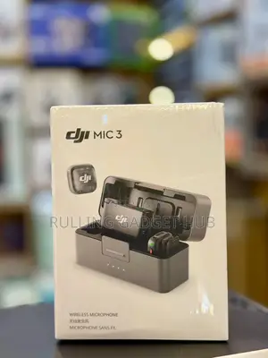 Dji Mic 3 Microphones With Active Noise Cancellation