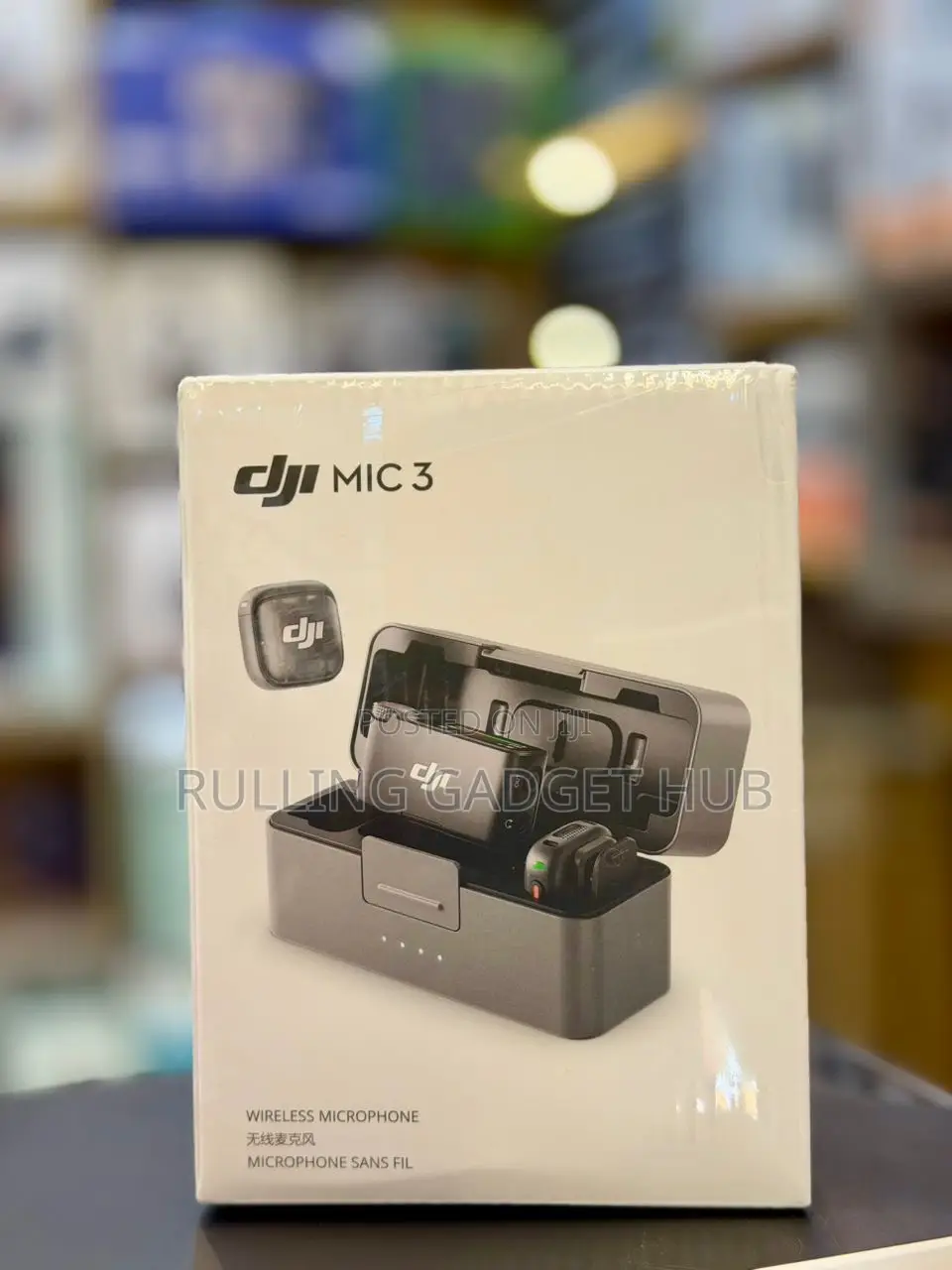 Dji Mic 3 Microphones With Active Noise Cancellation