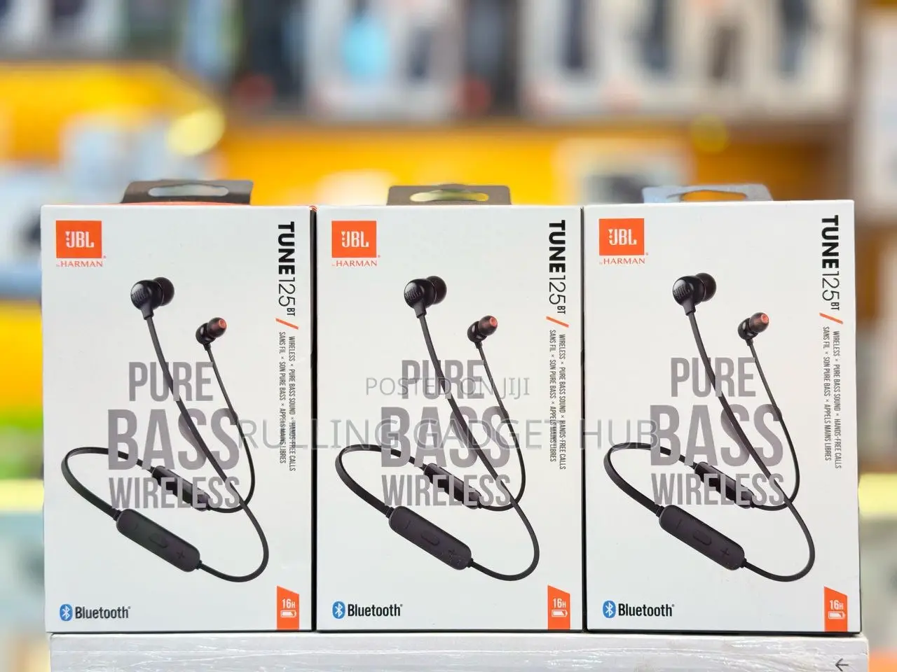 JBL Tune 125bt Wireless in-Ear Headphones