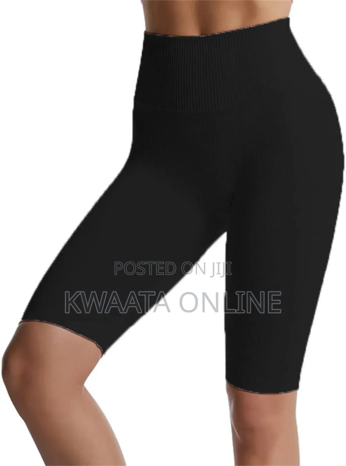 Seamless Yoga Shorts For Women High Waist Ribbed Workout Biker Shorts