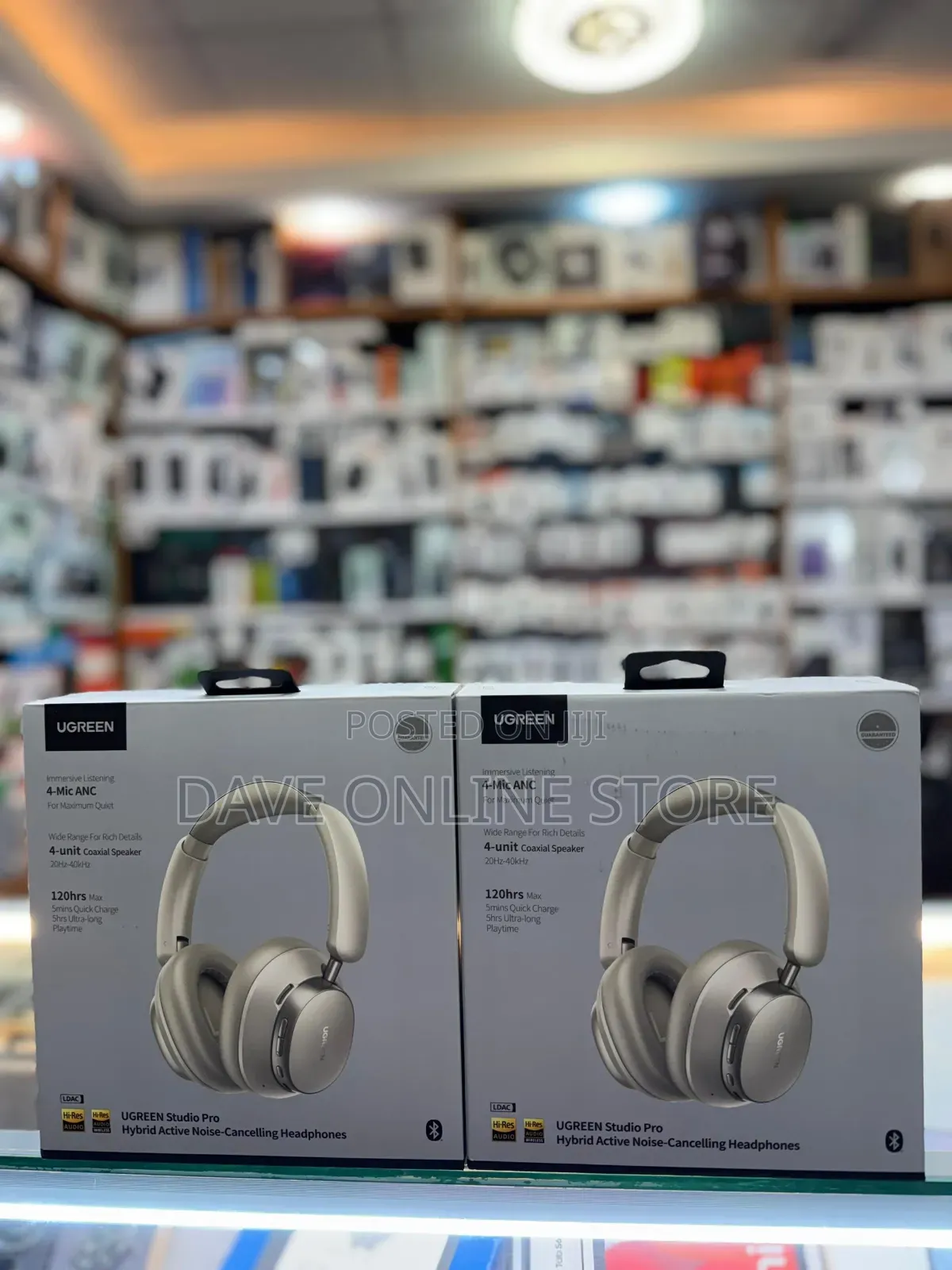 Ugreen Hp206 Studio Pro Hybrid Active Noise-Cancelling (Anc)Headphones