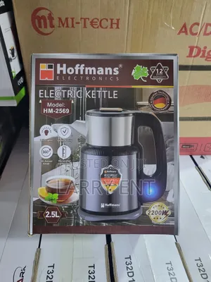 Fast Boiling Glass Electric Kettle 2l – Led Light Safe Auto Shutoff