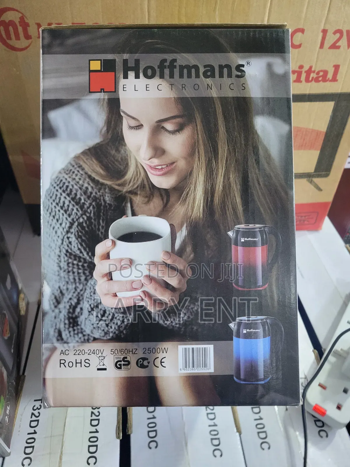 Hoffmans Electric Kettle 4l Large Capacity – Fast for Home Business
