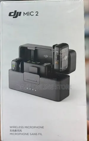 Dji Mic 2 Digital Wireless Dual Microphone Kit With Charging Case