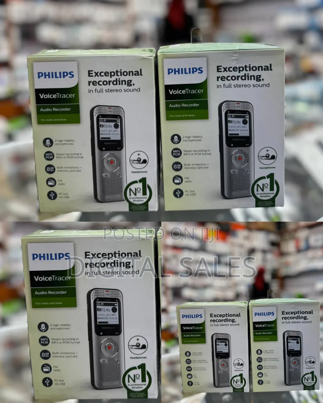 Philips Dvt2050 Voicetracer Audio Recorder