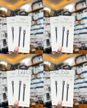 Yesido Ultra Thin Cable C to C 60w Max Output Cable