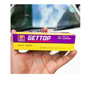 Gettop 9v Alkaline Batteries – Pack of 10 - (Non-Recheargeable)