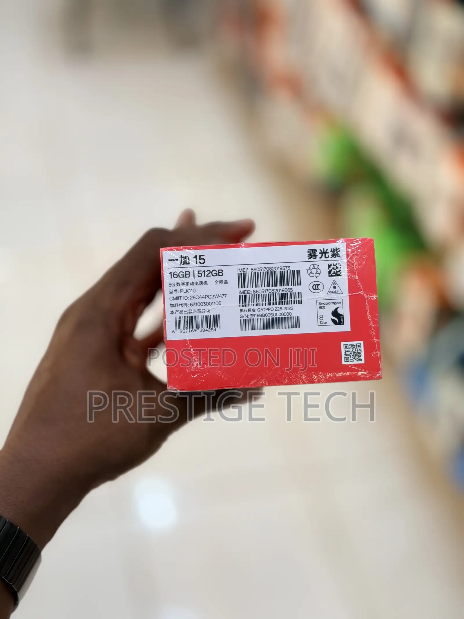 New OnePlus 15 512 GB Black