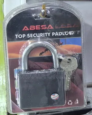 Abesam Heavy Duty Lock Padlock (70 Mm) - 3 Keys - Standard Security