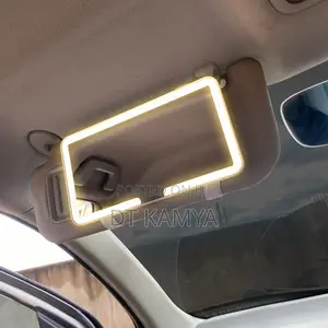 Led Car Sun Visor Mirror - Rechargeable Makeup Mirror With Lights