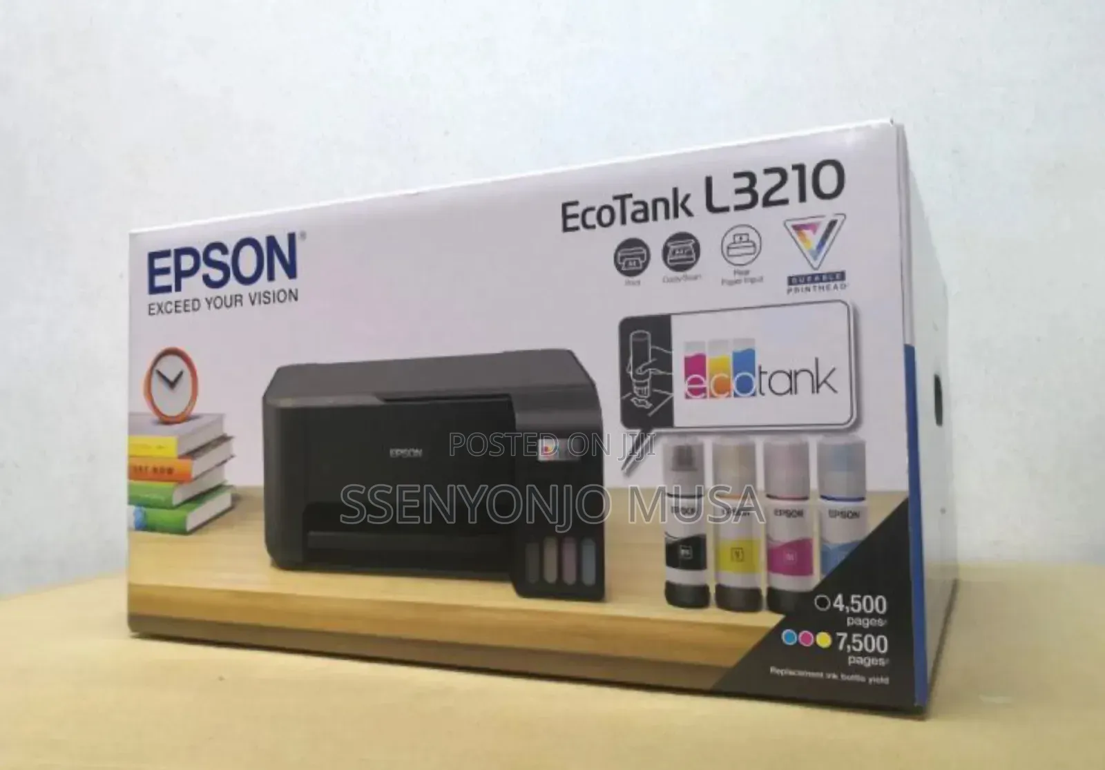 Epson Ecotank L3210 All-in-One Ink Tank Printer – Print, Scan Copy