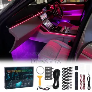 Universal Car Led Ambient Lights - Multi Color Car Interior Lights