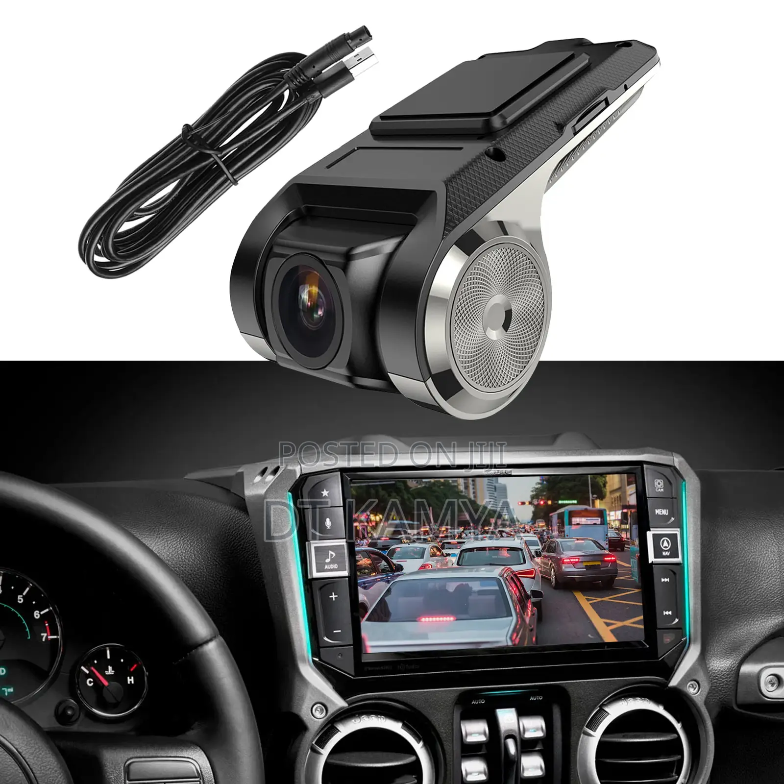 Car Android Radio Dashcam / Portable Dash Camera DVR Video Recorder