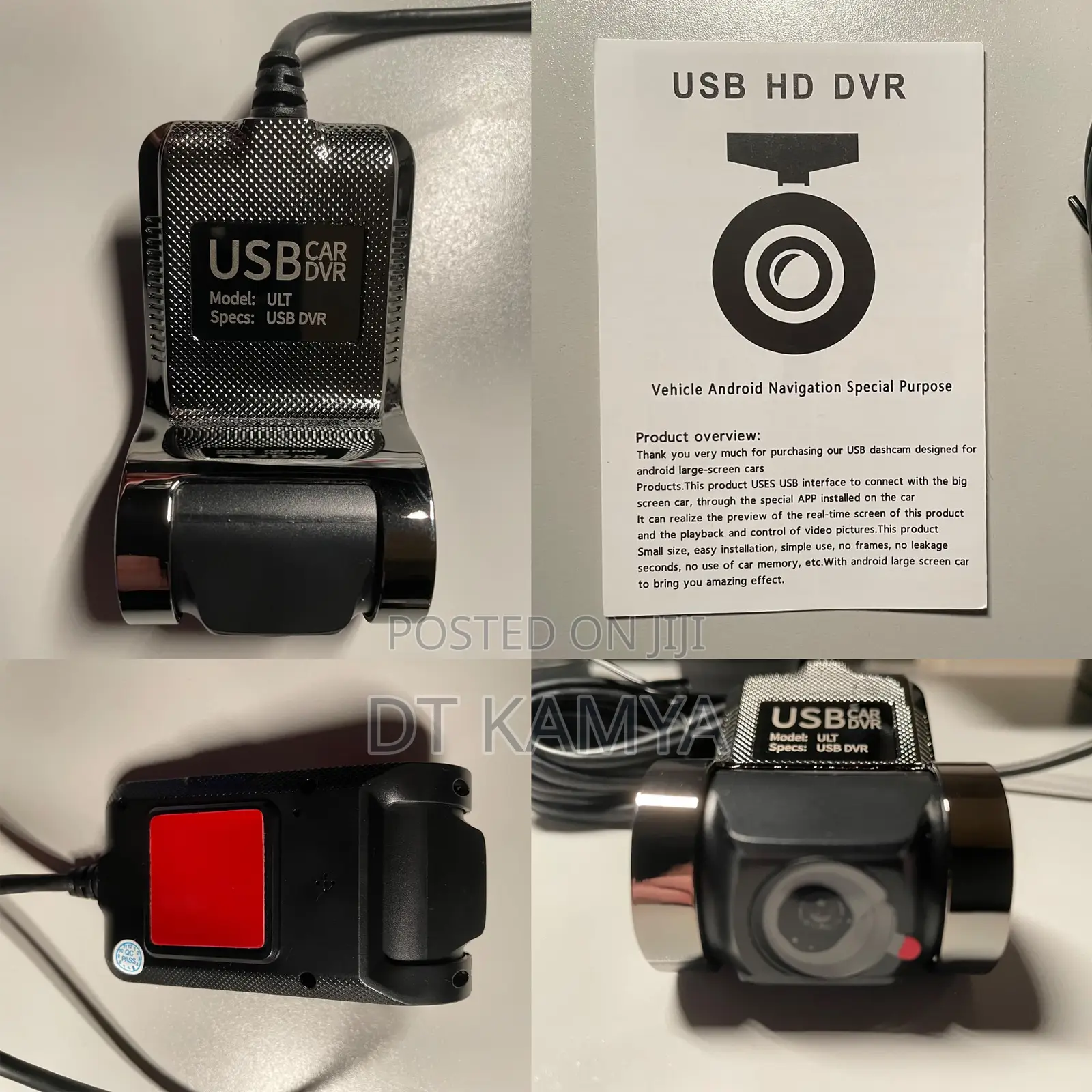 Car Android Radio Dashcam / Portable Dash Camera DVR Video Recorder