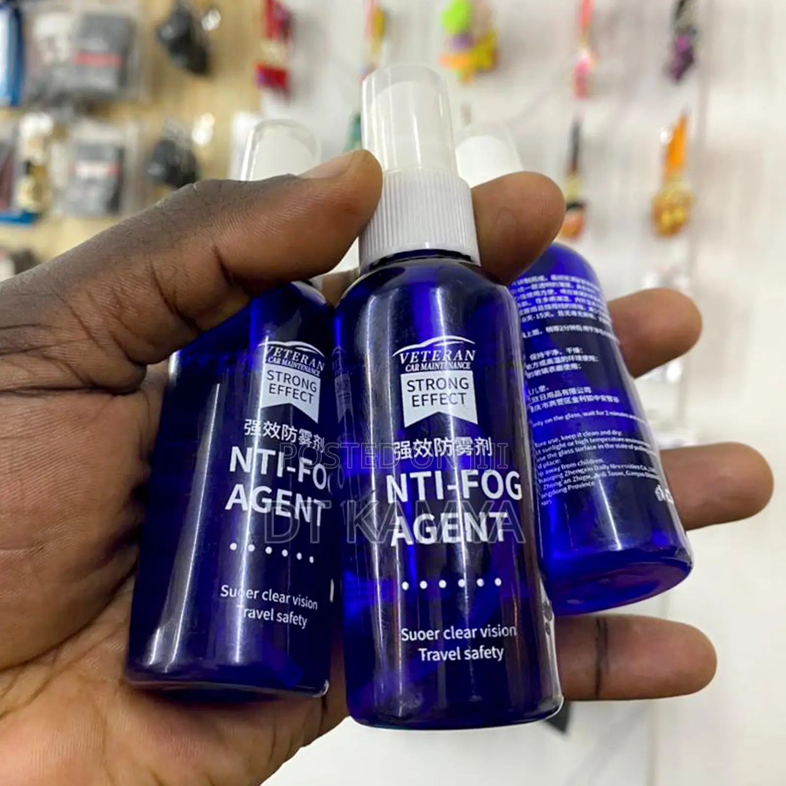 Car Anti Fog Windscreen Spray - Prevents Moisture / Fog on Windscreens