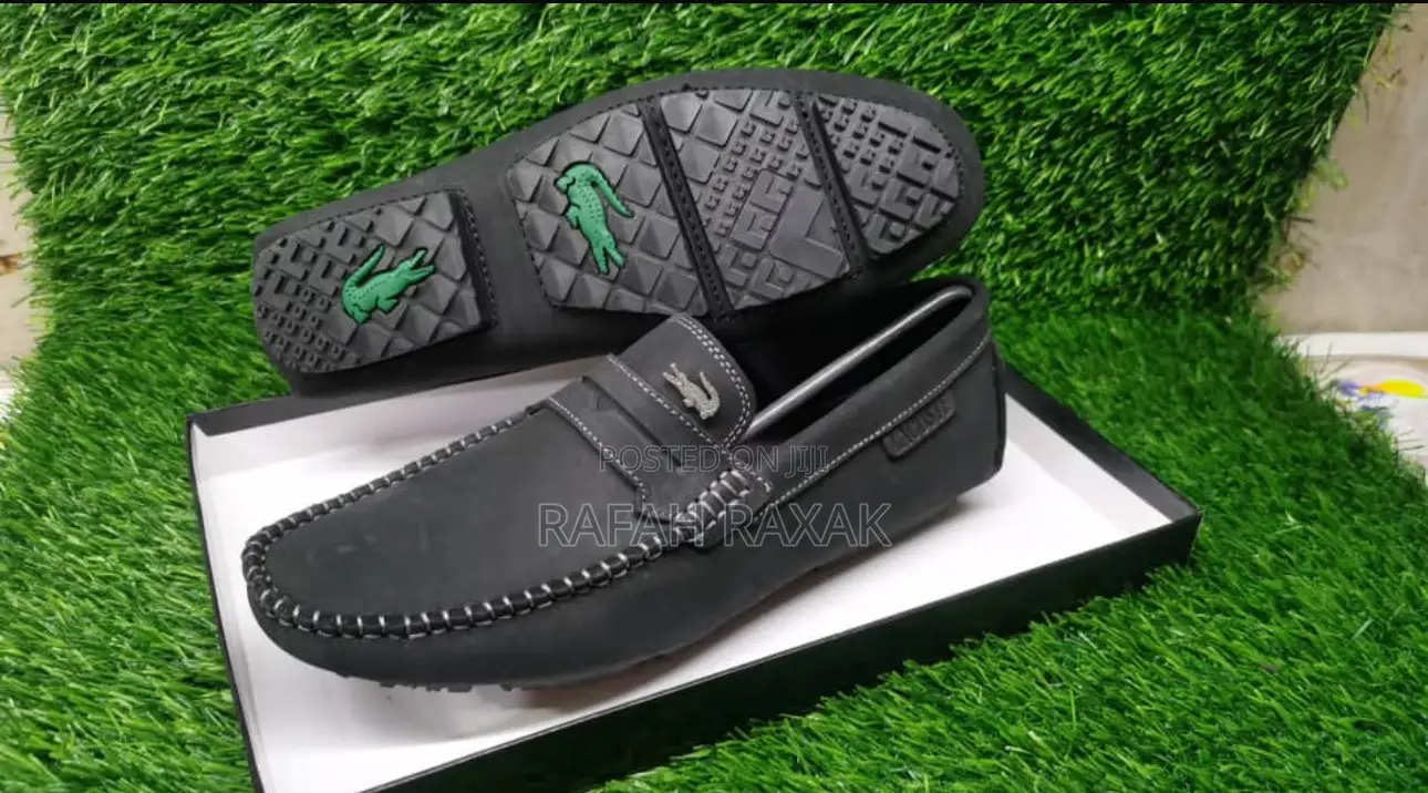 Original Men’S Lacoste Leather Moccasins