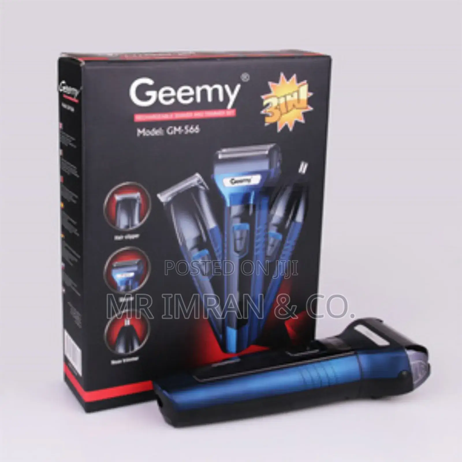 Geemy Professional Rechargeable Grooming Kit