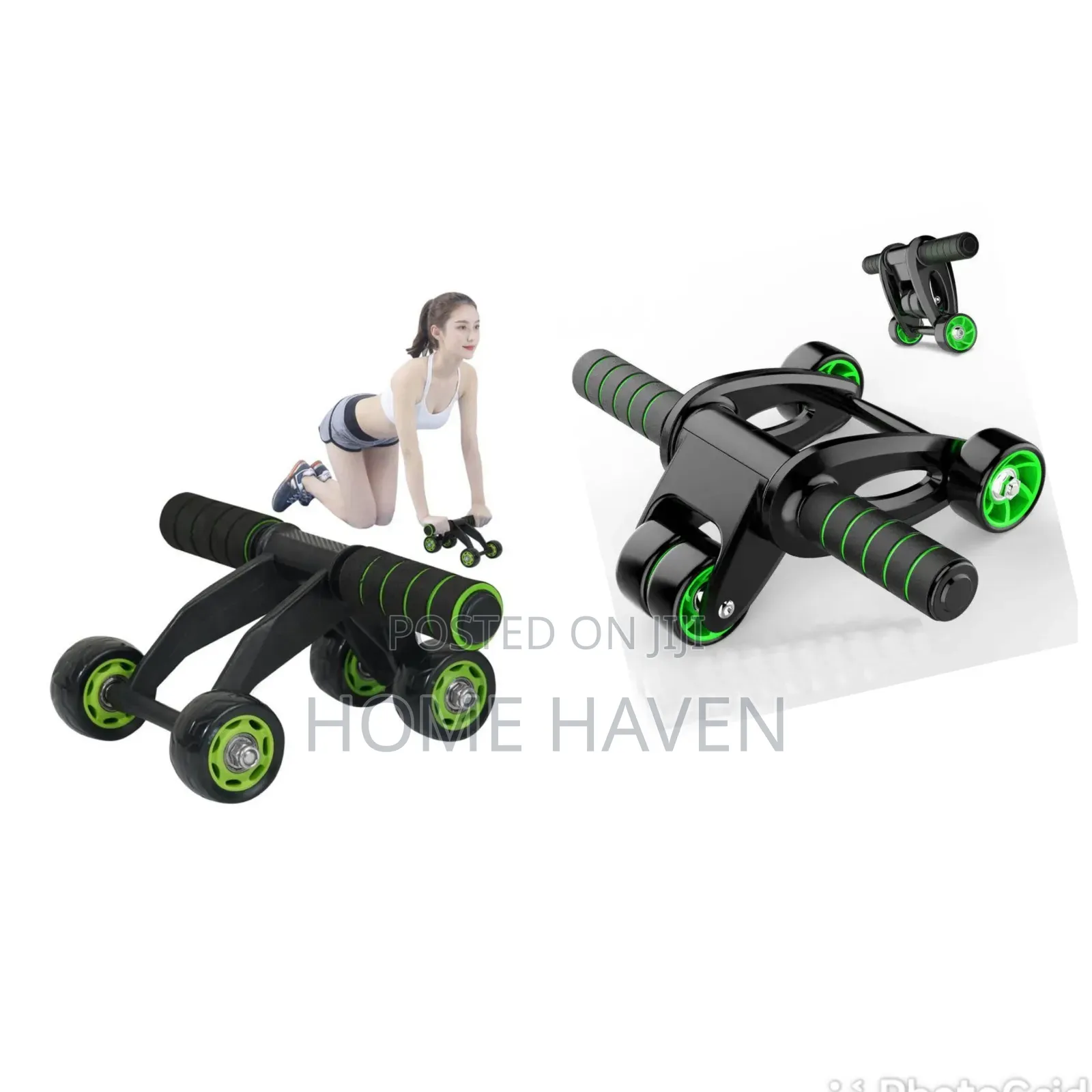 4 Wheel Abdominal Exercise Roller