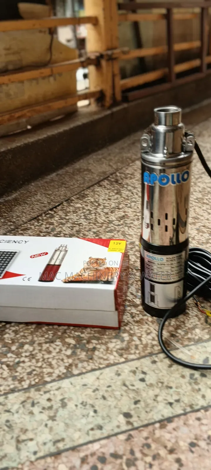 Dc / Solar Submersible Water Pump/ Fountain Pump 20meters