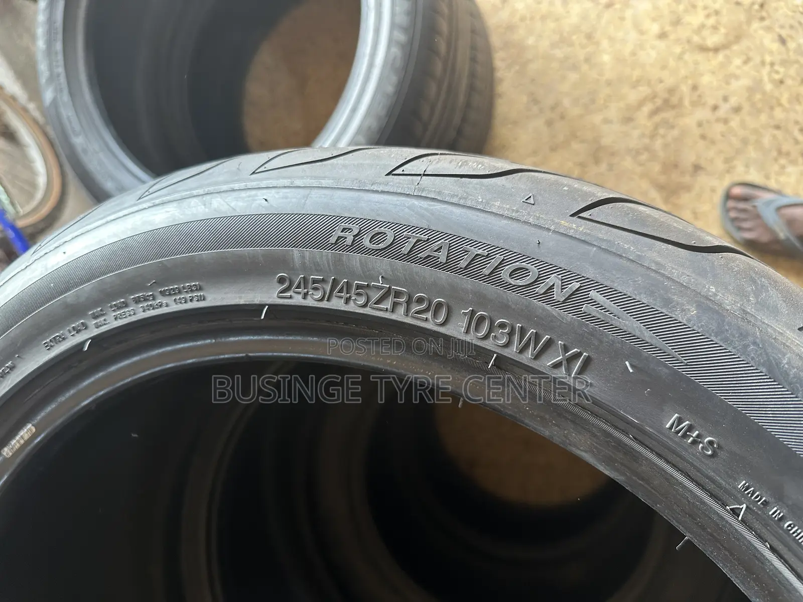 245/45zr20 Japan Foreign Used Tires  Good  Condition
